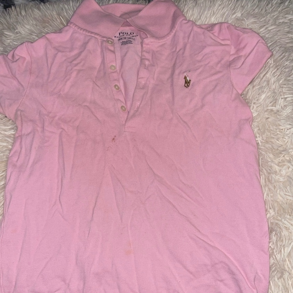 POLO RALPH LAUREN PINK SHIRT